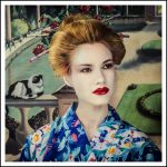 Geisha au chat Gilles Hanauer